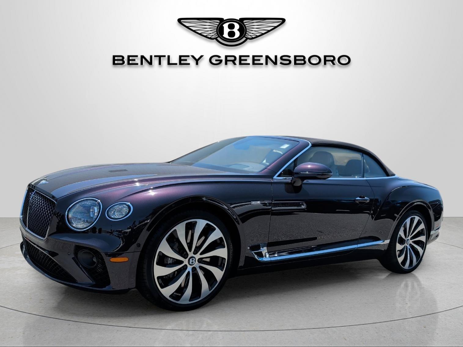 Damson Metallic 2024 Bentley Continental GTC Edition 8 AWD Convertible All-Wheel Drive Automatic