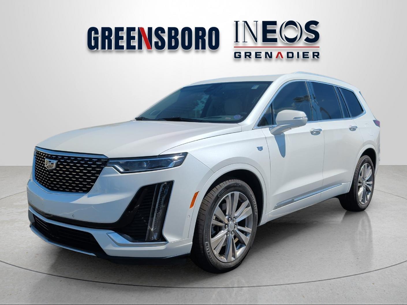 Crystal White Tricoat 2023 Cadillac XT6 SUV / Crossover Front-Wheel Drive 9-Speed Automatic