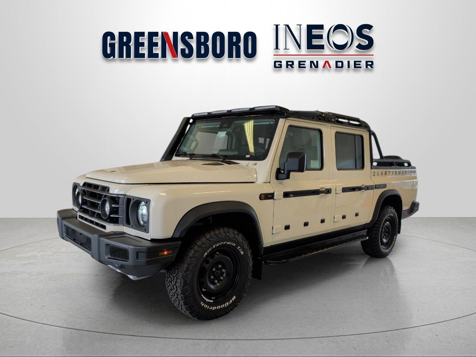 Scottish White 2026 Ineos Quartermaster Pickup Truck Four-Wheel Drive Automatic