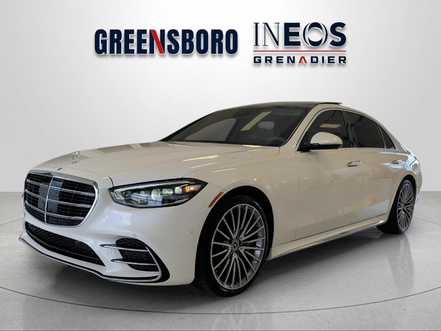 MANUFAKTUR Diamond White 2023 Mercedes-Benz S-Class Sedan All-Wheel Drive Automatic