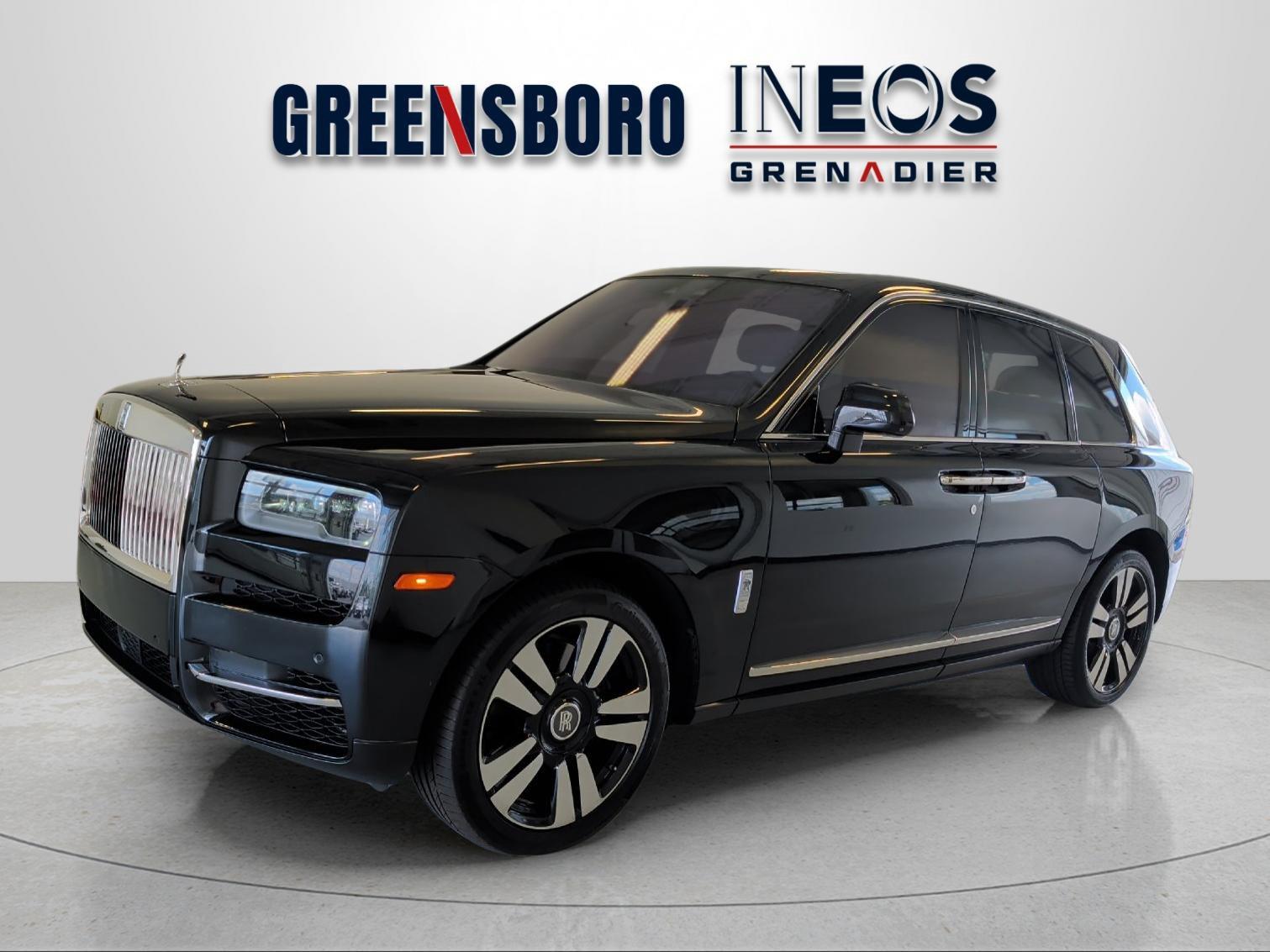 Black 2021 Rolls-Royce Cullinan SUV / Crossover All-Wheel Drive 