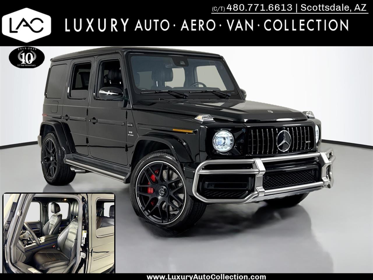 Black 2021 Mercedes-Benz G-Class AMG G 63 4MATIC SUV / Crossover All-Wheel Drive Automatic