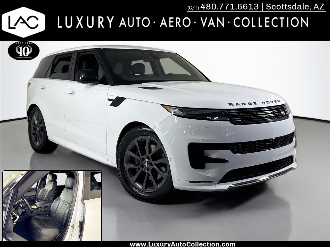 Fuji White 2024 Land Rover Range Rover Sport P400 Dynamic SE AWD SUV / Crossover All-Wheel Drive Automatic