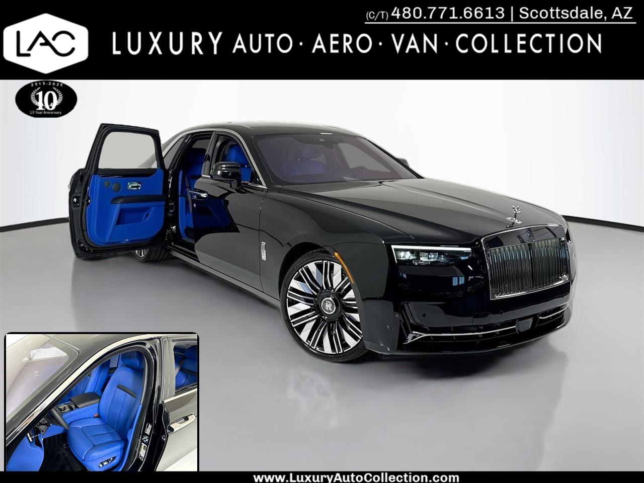 Black Diamond 2025 Rolls-Royce Ghost AWD Sedan All-Wheel Drive Automatic