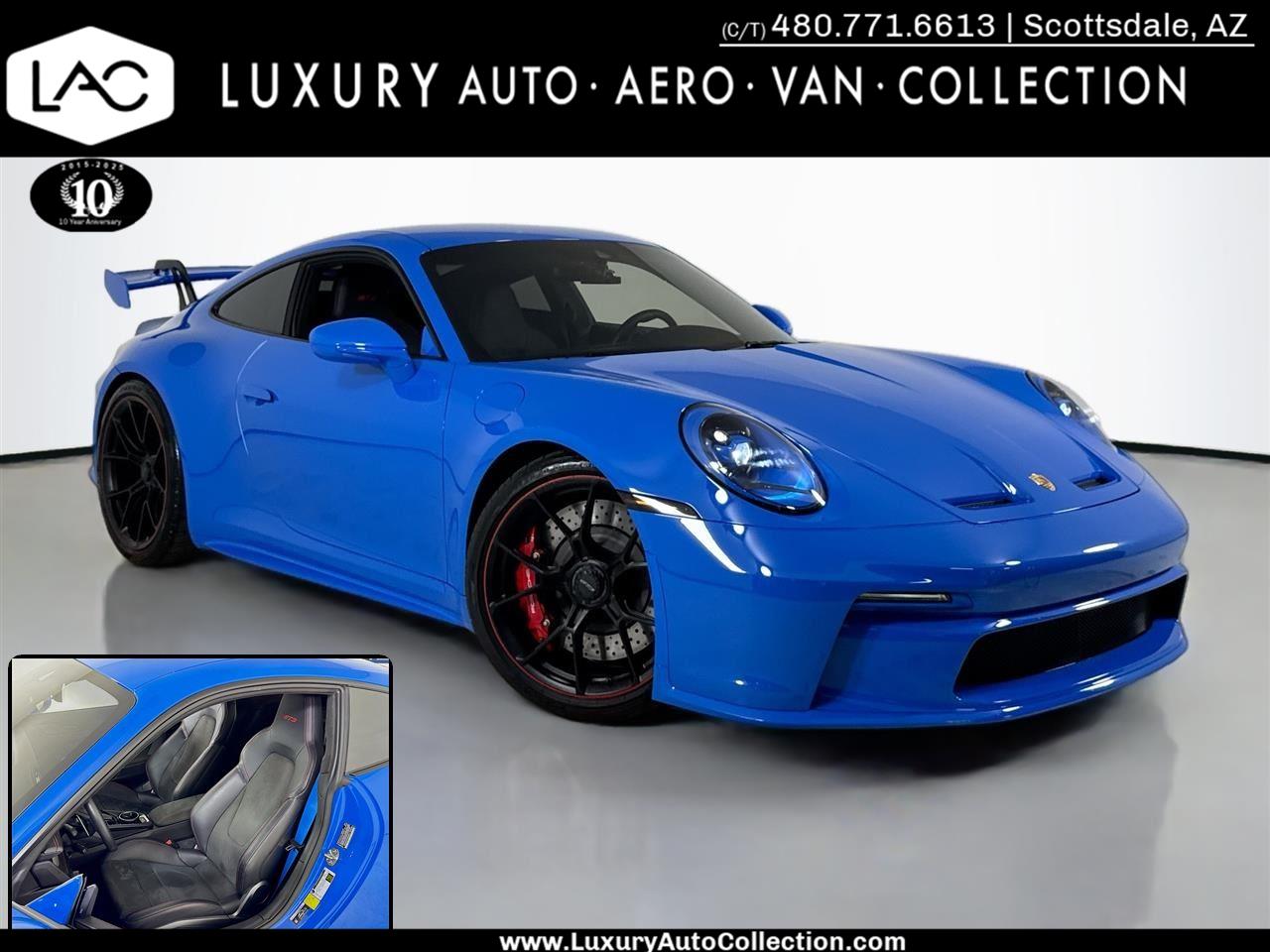 Shark Blue 2022 Porsche 911 GT3 Coupe RWD Coupe Rear-Wheel Drive 7-Speed Automatic