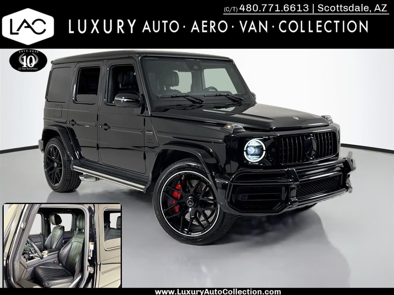 Black 2021 Mercedes-Benz G-Class AMG G 63 4MATIC SUV / Crossover All-Wheel Drive Automatic