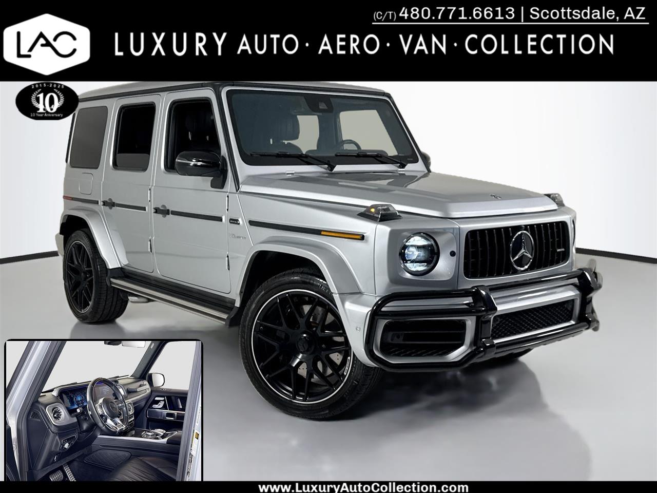 Iridium Silver Metallic 2020 Mercedes-Benz G-Class AMG G 63 4MATIC SUV / Crossover All-Wheel Drive Automatic