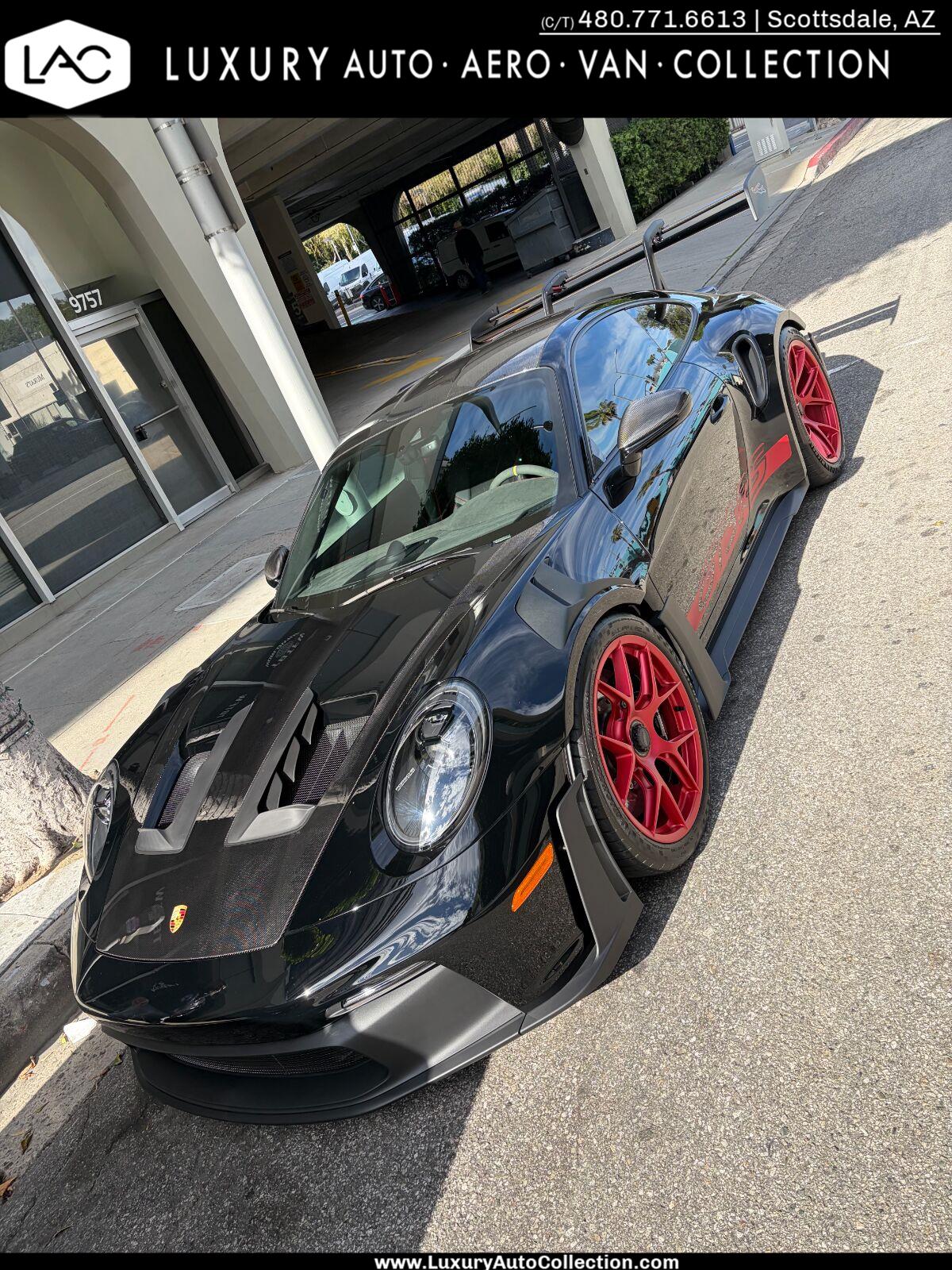 Black 2025 Porsche 911 Coupe Rear-Wheel Drive Automatic