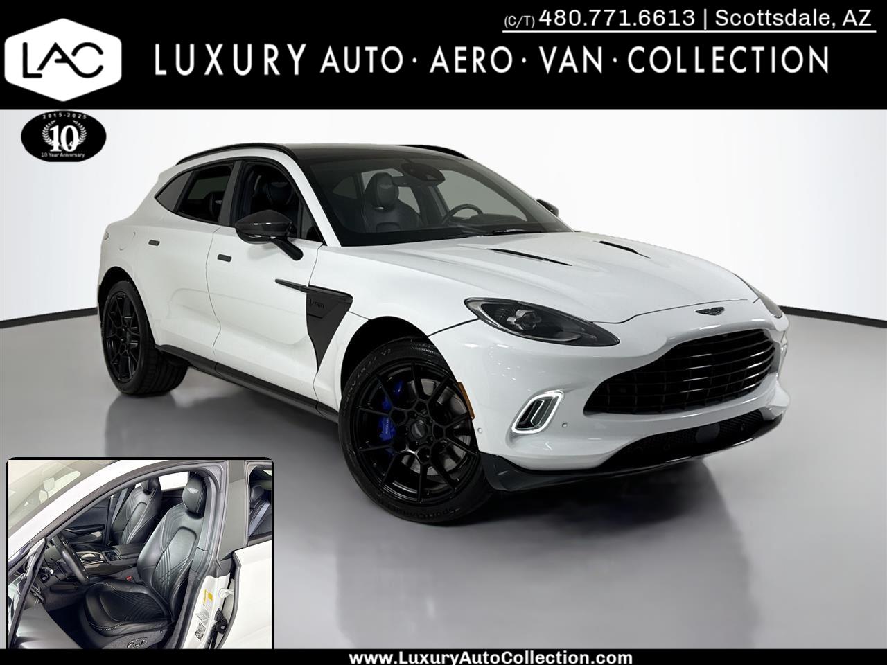 Lunar White 2021 Aston Martin DBX AWD SUV / Crossover All-Wheel Drive Automatic
