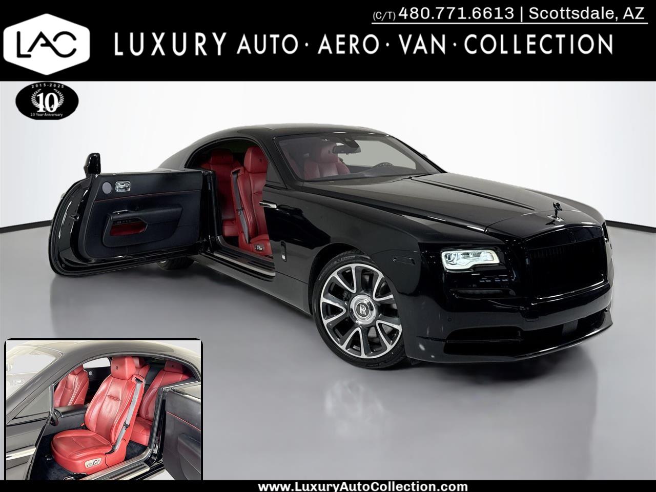 Black Diamond 2019 Rolls-Royce Wraith RWD Coupe Rear-Wheel Drive Automatic