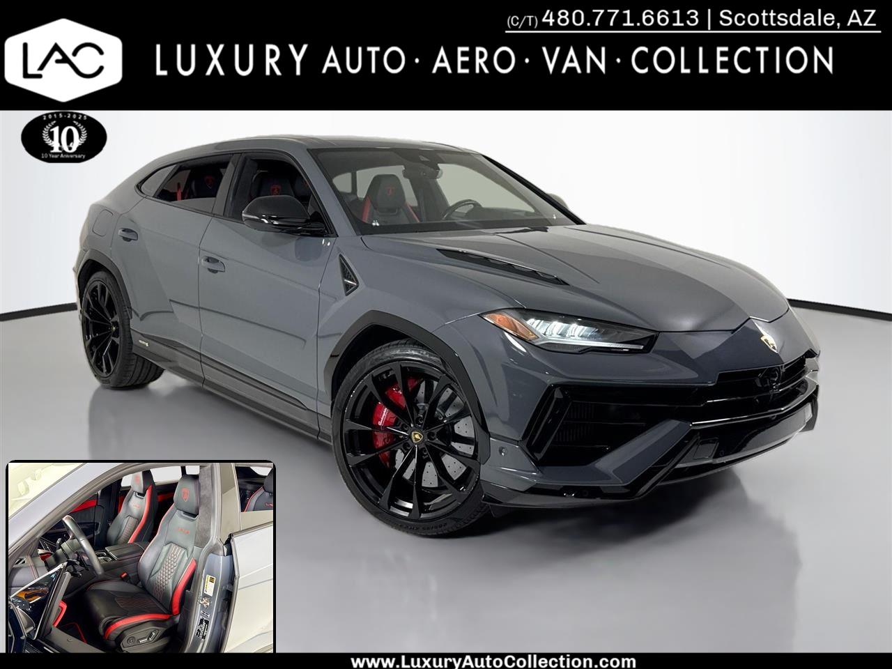 Grigio Telesto Matt 2023 Lamborghini Urus S AWD SUV / Crossover All-Wheel Drive Automatic