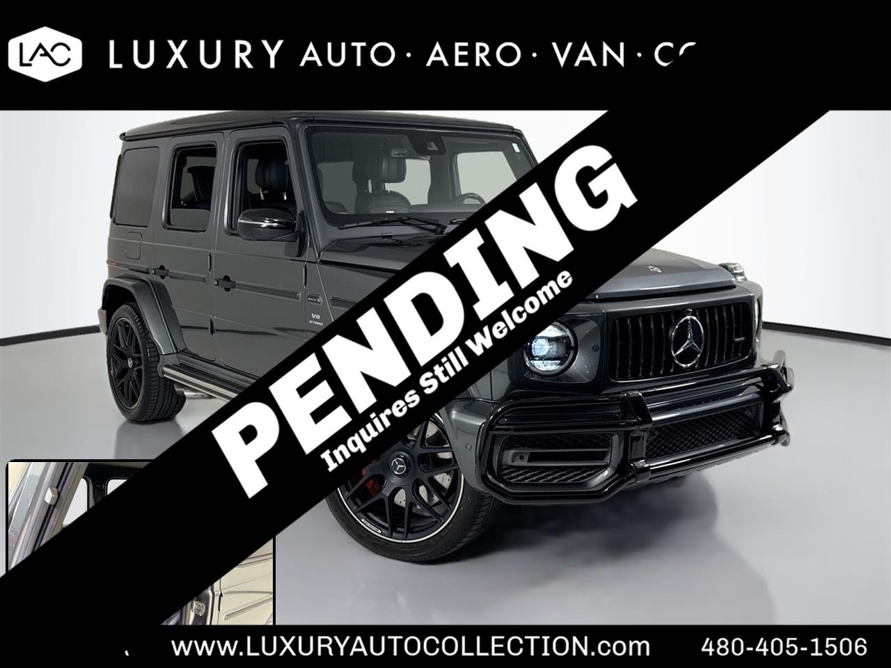 Gray (designo Graphite Metallic) 2019 Mercedes-Benz G-Class AMG G 63 4MATIC SUV / Crossover All-Wheel Drive Automatic