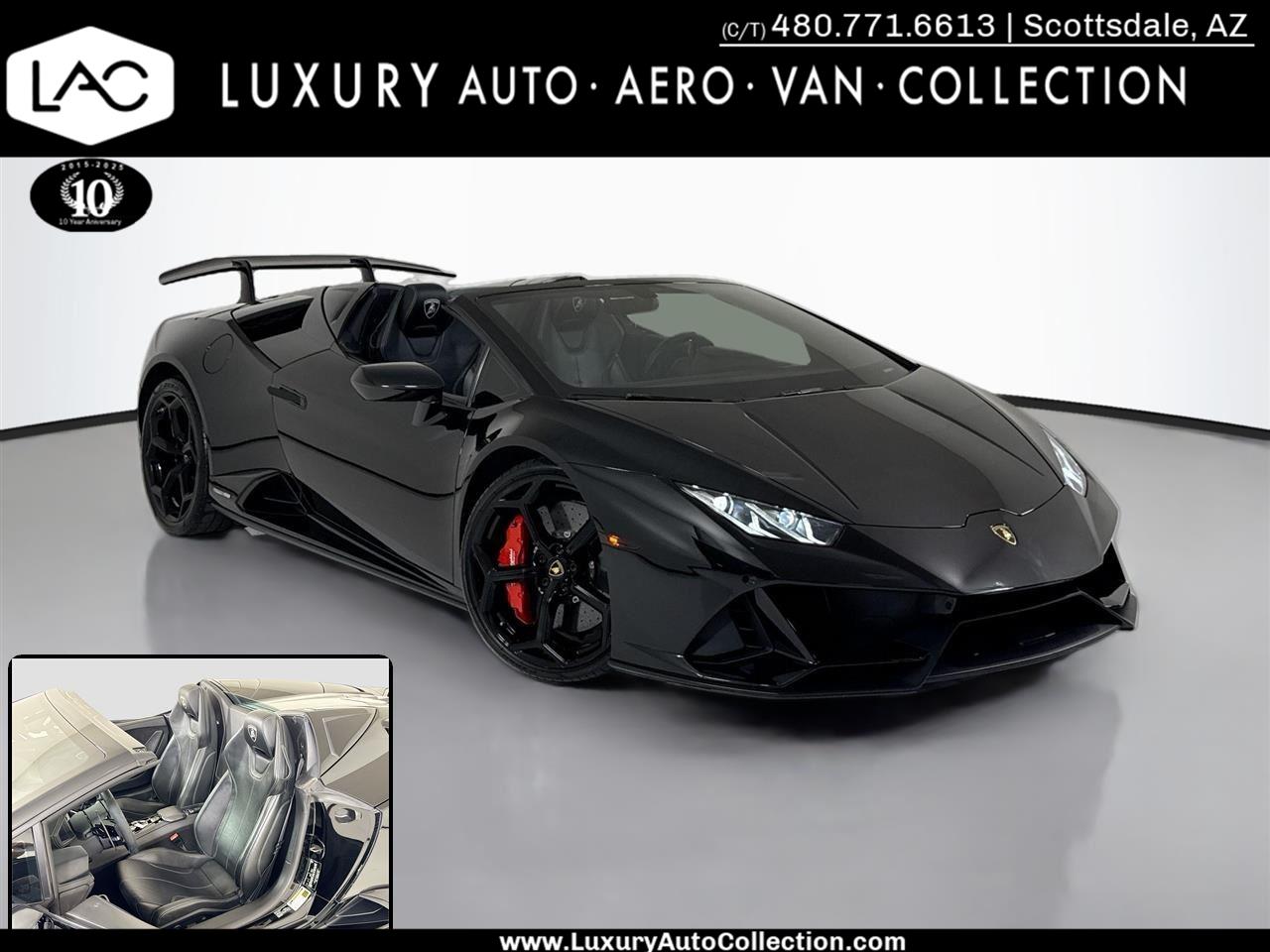 Nero Noctis 2020 Lamborghini Huracan Coupe Automatic