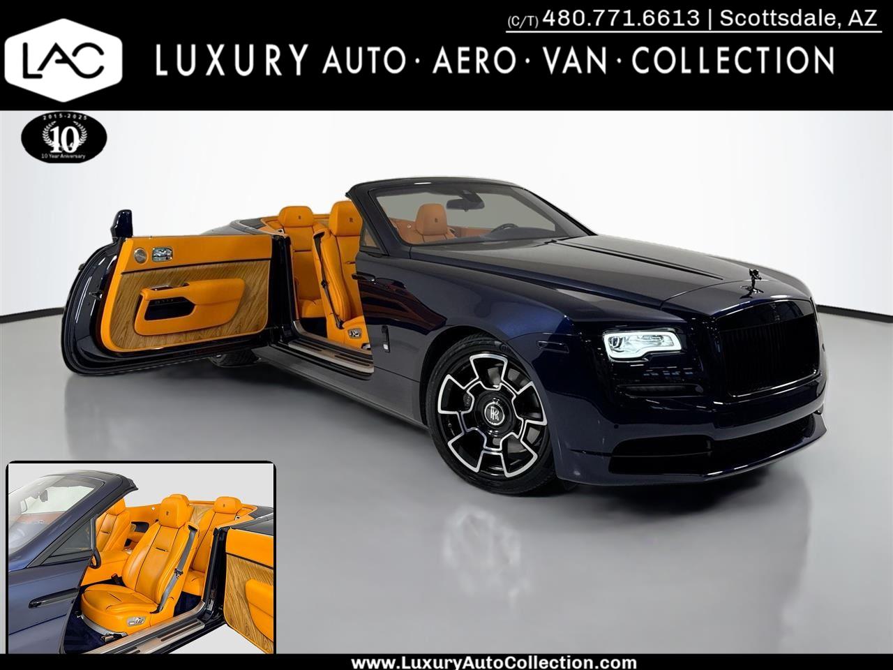 Salamanca Blue 2021 Rolls-Royce Dawn RWD Convertible Rear-Wheel Drive Automatic