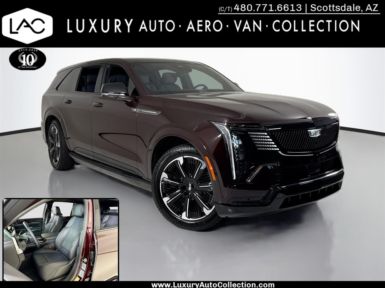 Black Cherry Tintcoat 2025 Cadillac Escalade IQ Sport 1 AWD SUV / Crossover All-Wheel Drive Automatic