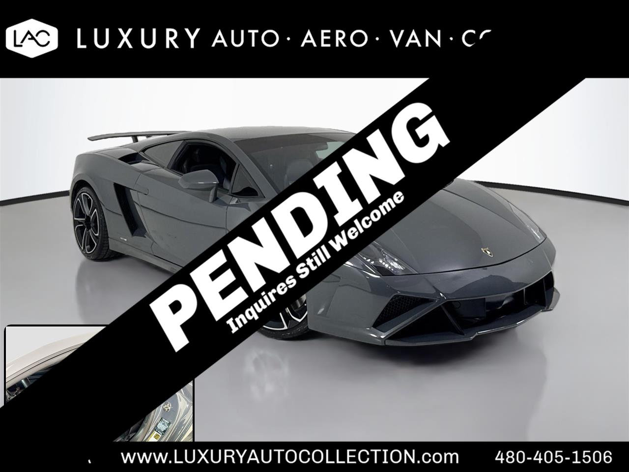 Nero Serapis Metallic 2013 Lamborghini Gallardo LP 560-4 Coupe AWD Coupe All-Wheel Drive Automatic