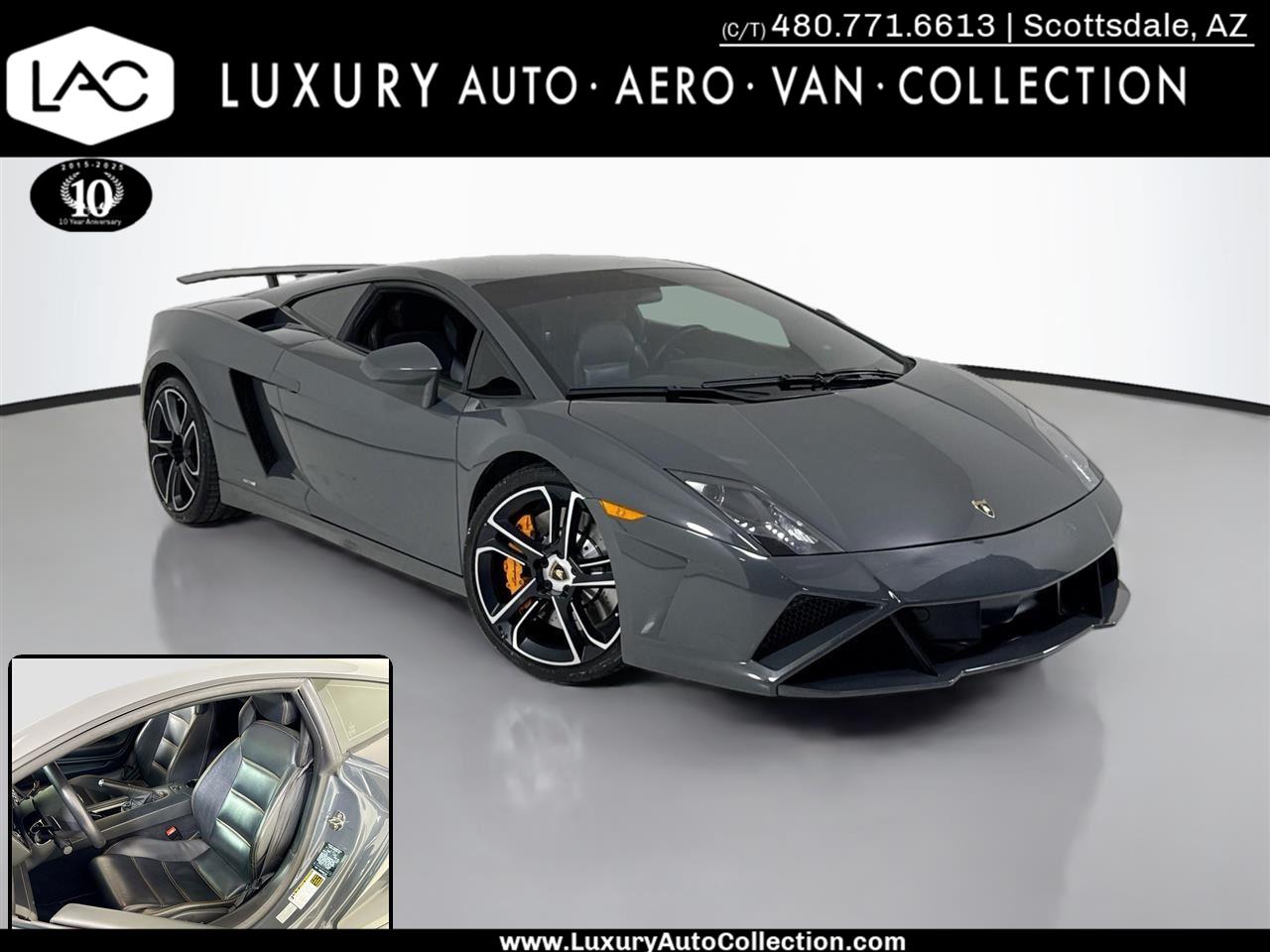 Nero Serapis Metallic 2013 Lamborghini Gallardo LP 560-4 Coupe AWD Coupe All-Wheel Drive Automatic