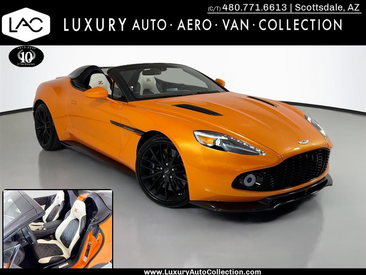 CAYUCOS 2018 Aston Martin Vanquish S Volante Convertible RWD Convertible Rear-Wheel Drive