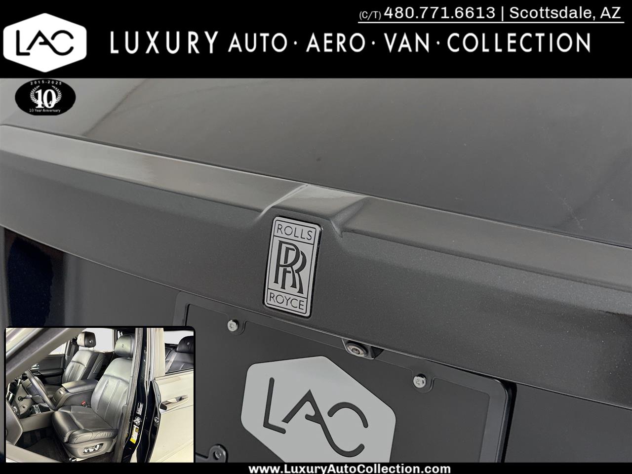 Gray (Arctic GRey Wrap) 2019 Rolls-Royce Phantom RWD Sedan Rear-Wheel Drive Automatic