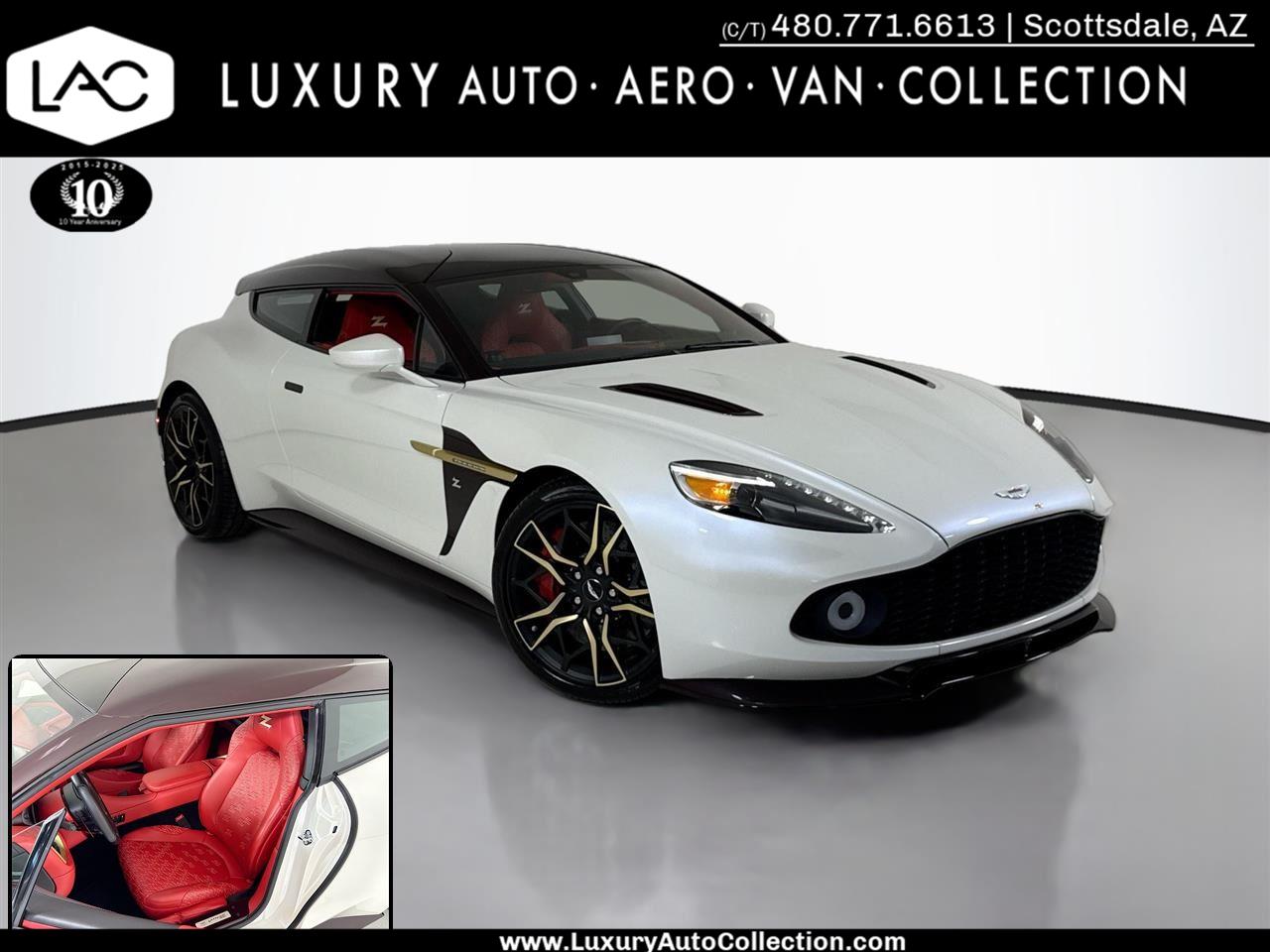 Caycous Orange 2019 Aston Martin Vanquish Coupe