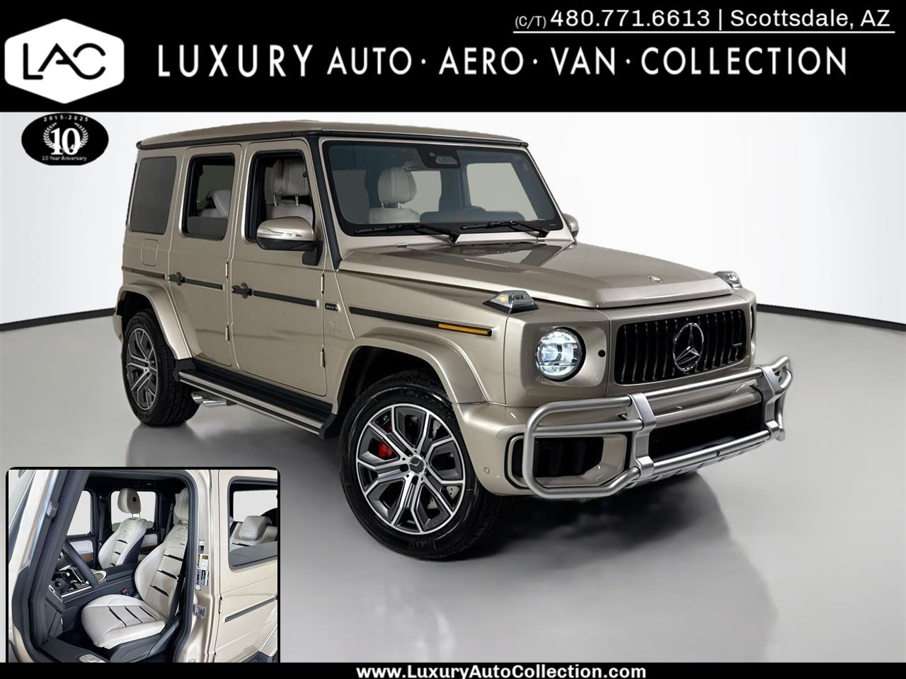 Iridium Silver 2026 Mercedes-Benz G-Class AMG G 63 4MATIC SUV / Crossover All-Wheel Drive Automatic
