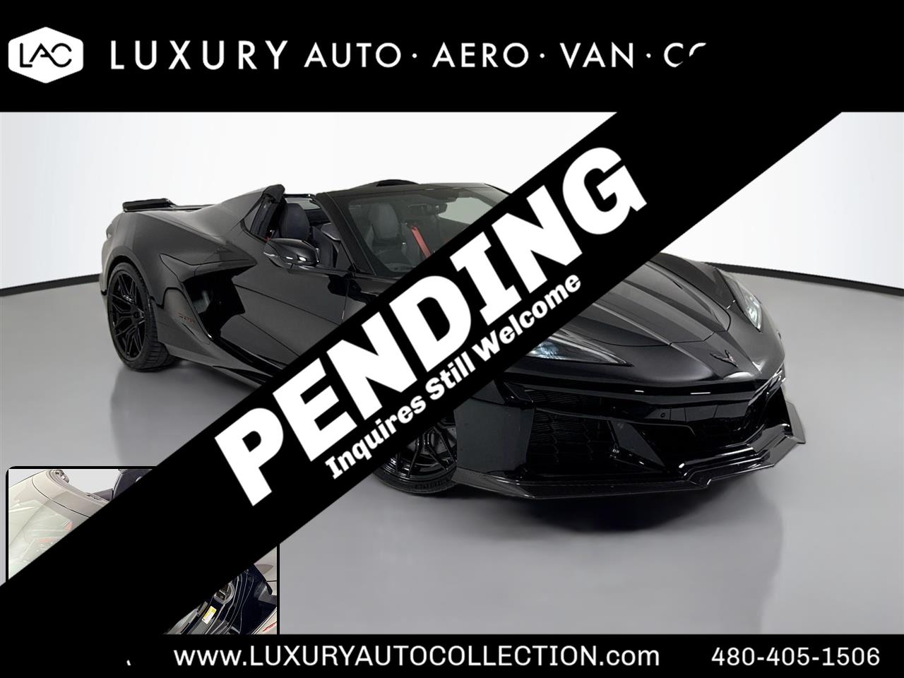 2023 Chevrolet Corvette Z06 3LZ Convertible RWD