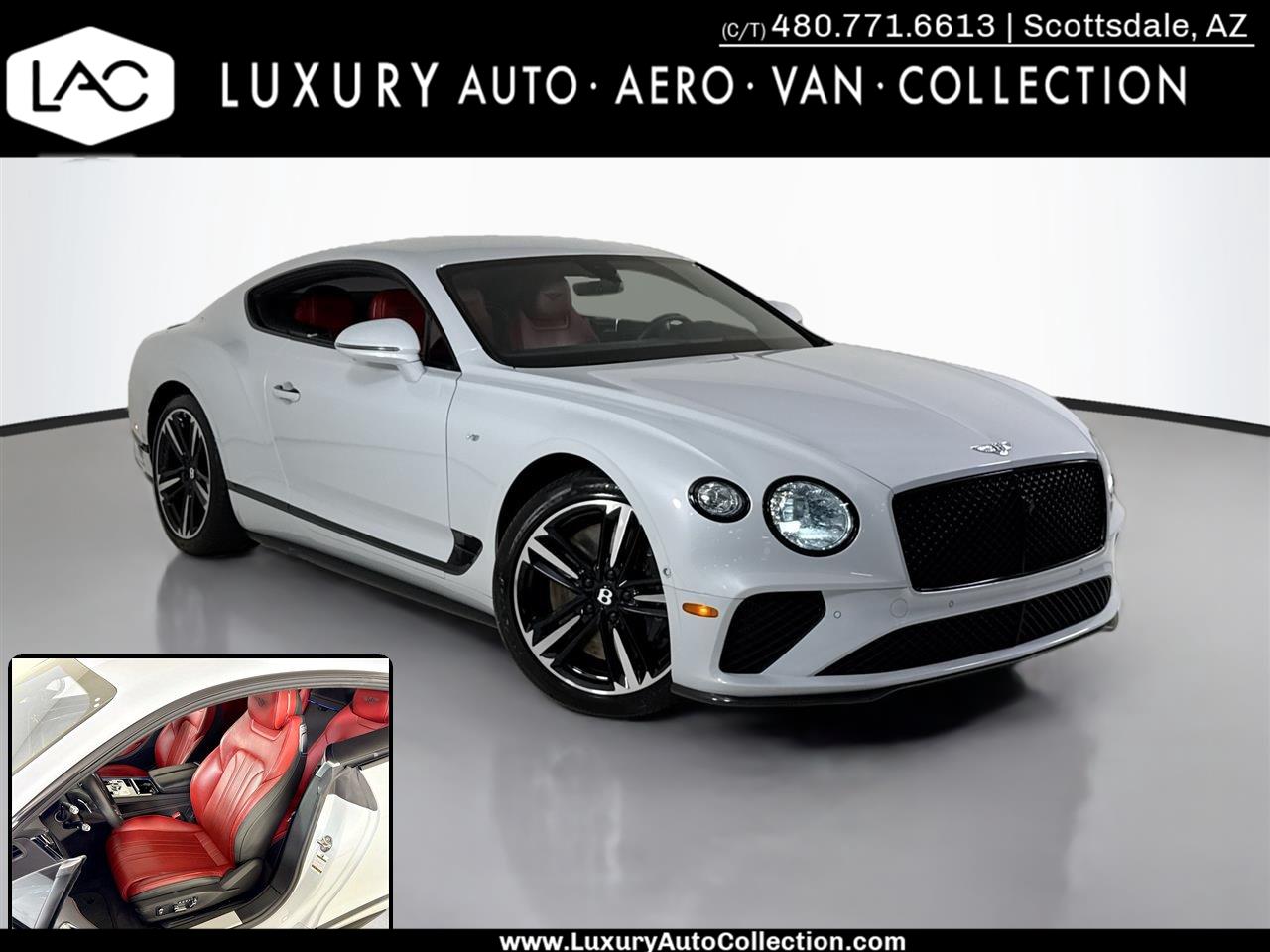  2022 Bentley Continental GT V8 AWD   