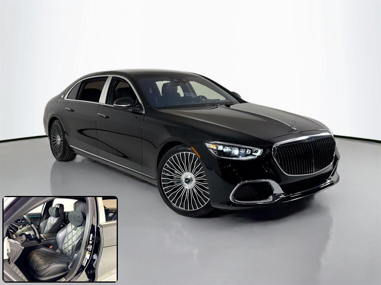 Black 2022 Mercedes-Benz S-Class Sedan All-Wheel Drive Automatic