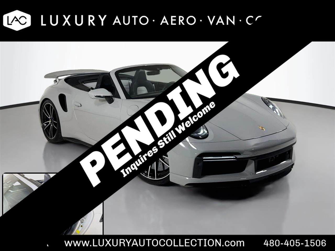 2021 Porsche 911 Turbo S Cabriolet AWD