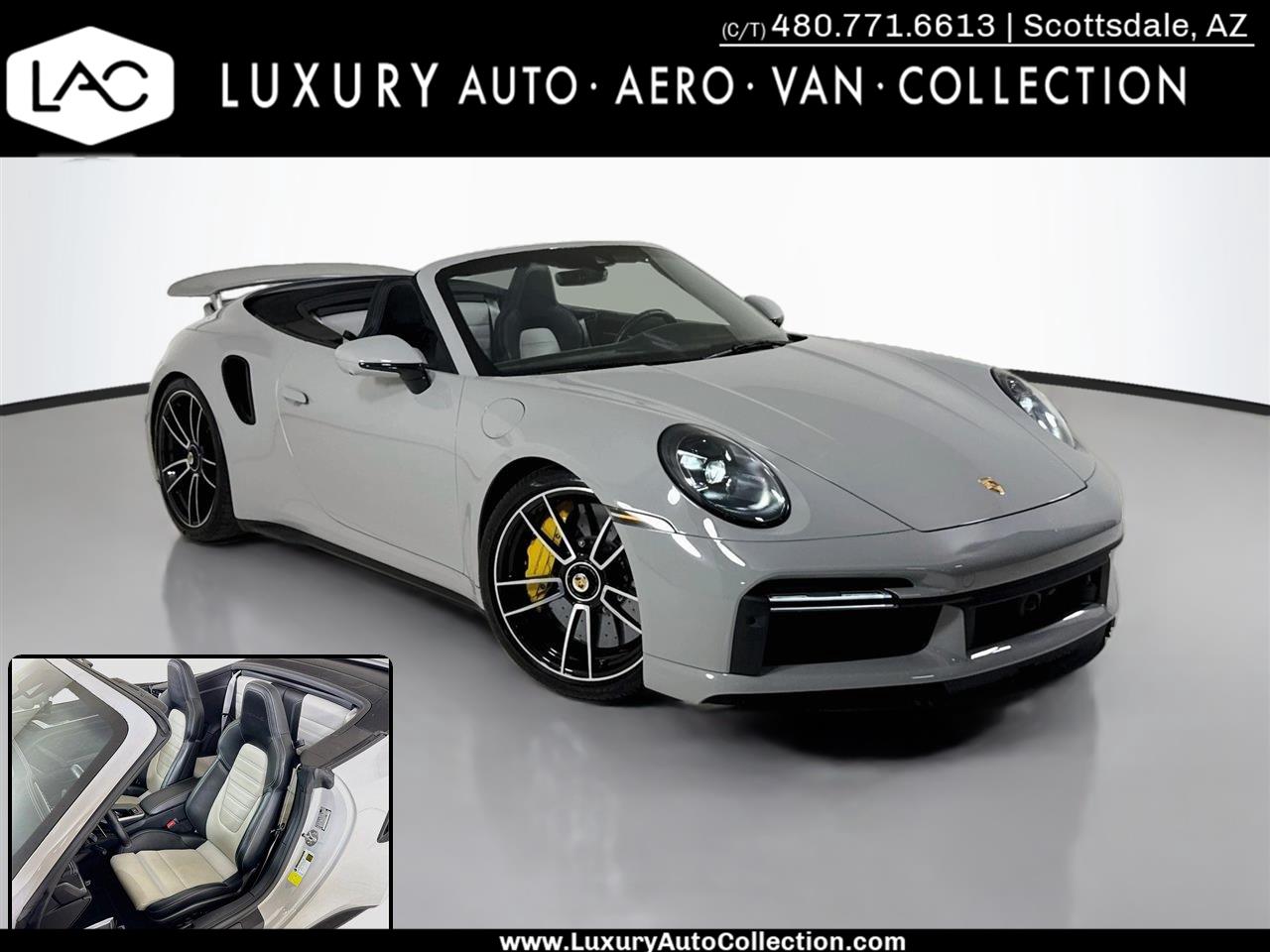  2021 Porsche 911 Turbo S Cabriolet AWD   