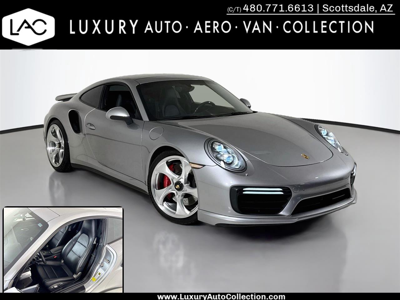  2017 Porsche 911 Turbo Coupe AWD   
