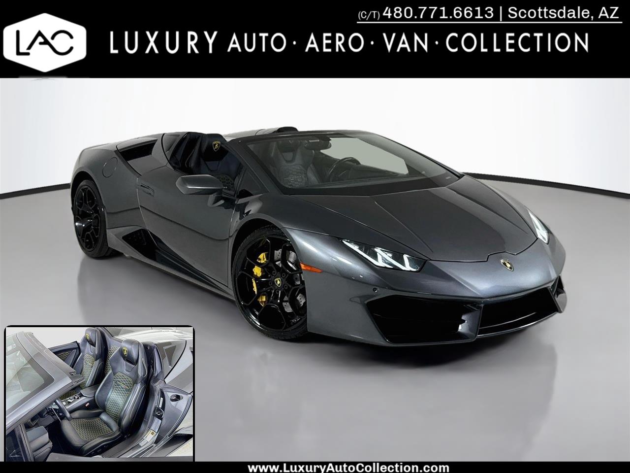 2017 Lamborghini Huracan LP 580-2 Spyder