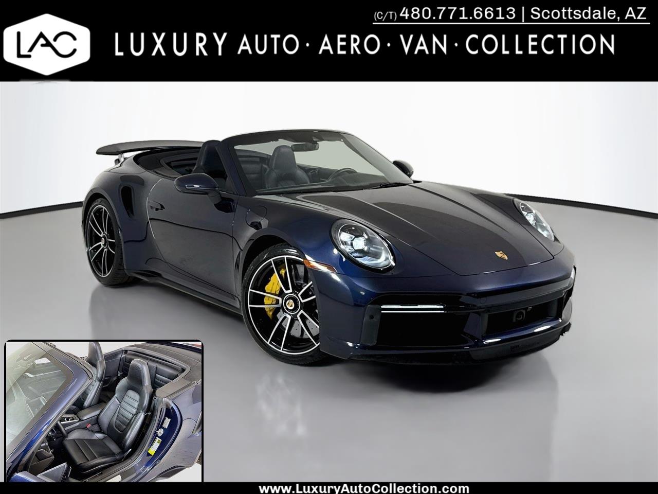 2021 Porsche 911 Turbo S Cabriolet AWD