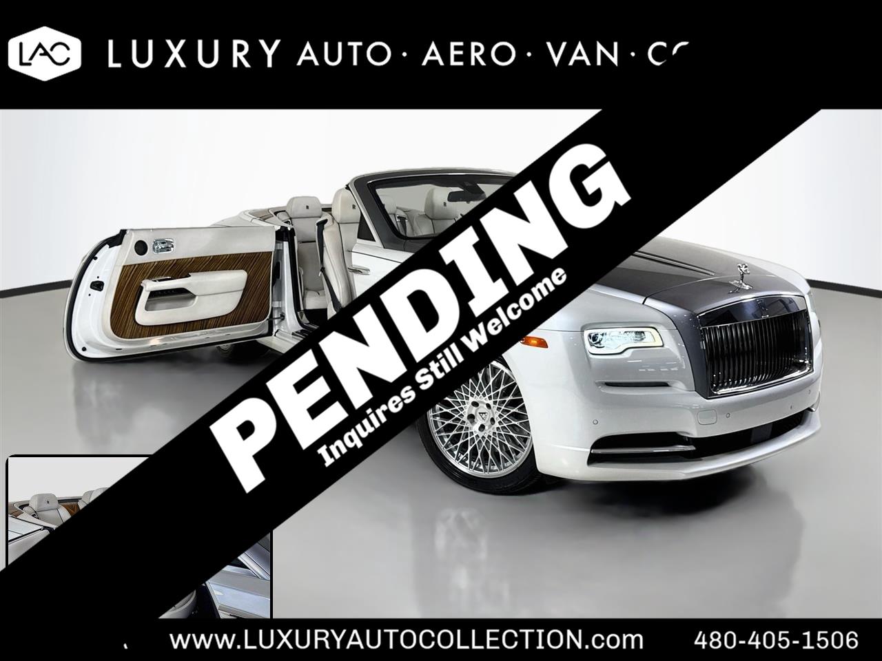  2016 Rolls-Royce Dawn Convertible   