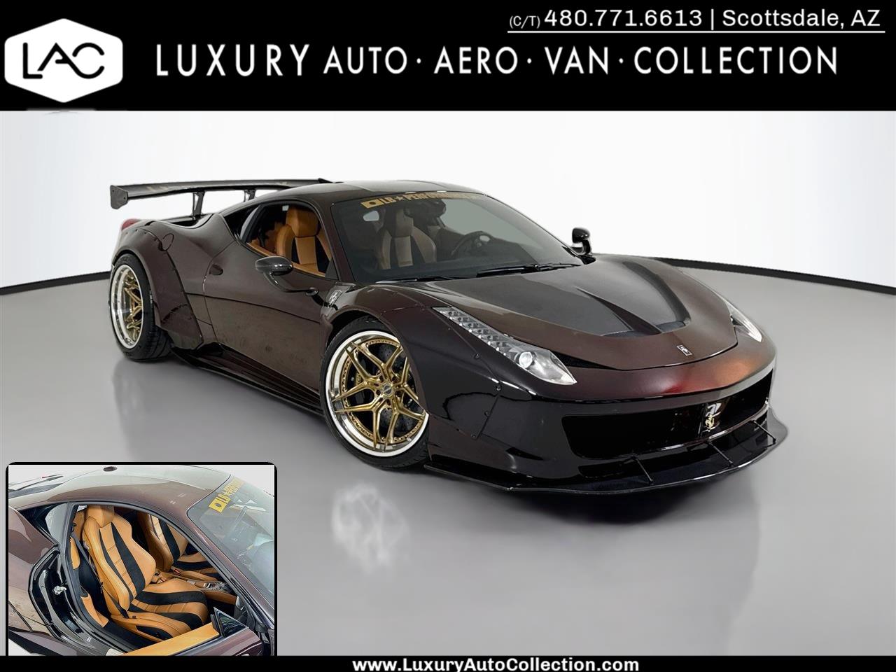 2011 Ferrari 458 Italia Coupe RWD