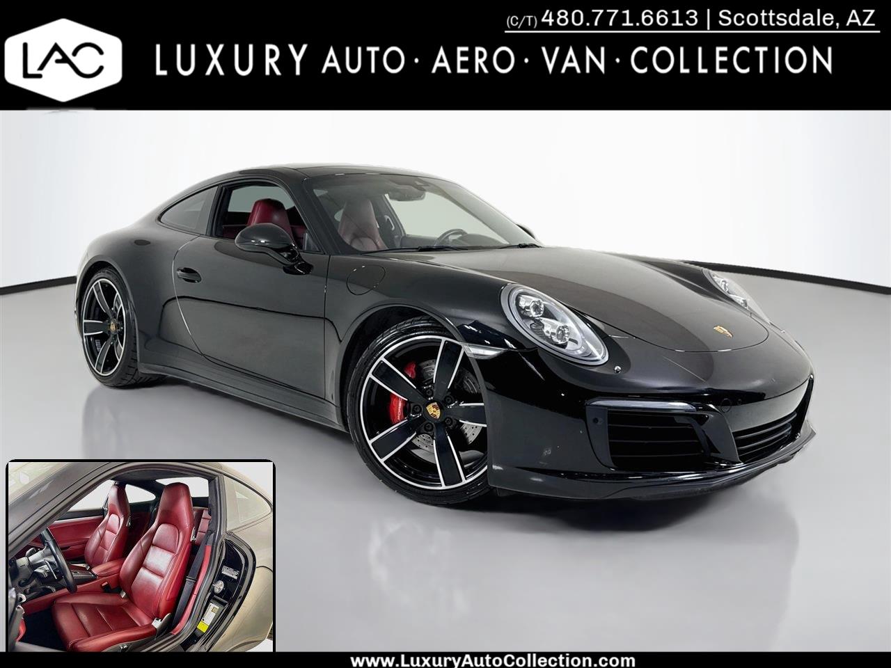  2017 Porsche 911 Carrera 4S Coupe AWD   