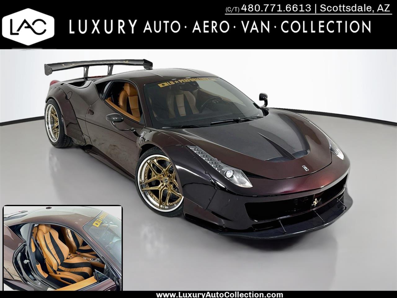 2011 Ferrari 458 Italia Coupe RWD