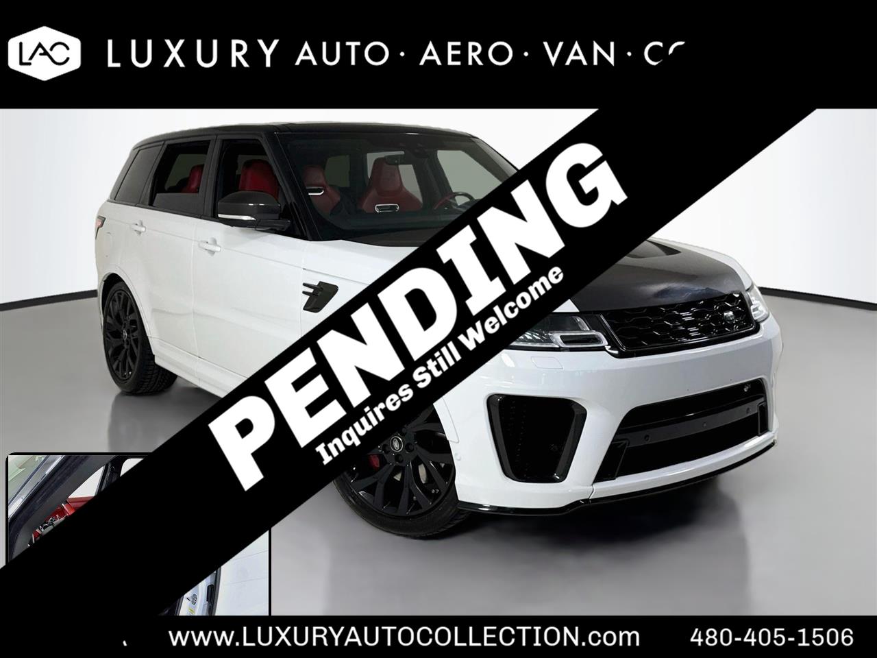 2019 Land Rover Range Rover Sport V8 SVR 4WD