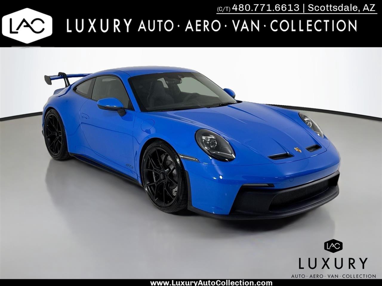 Shark Blue 2023 Porsche 911 Coupe Rear-Wheel Drive 7-Speed Automatic