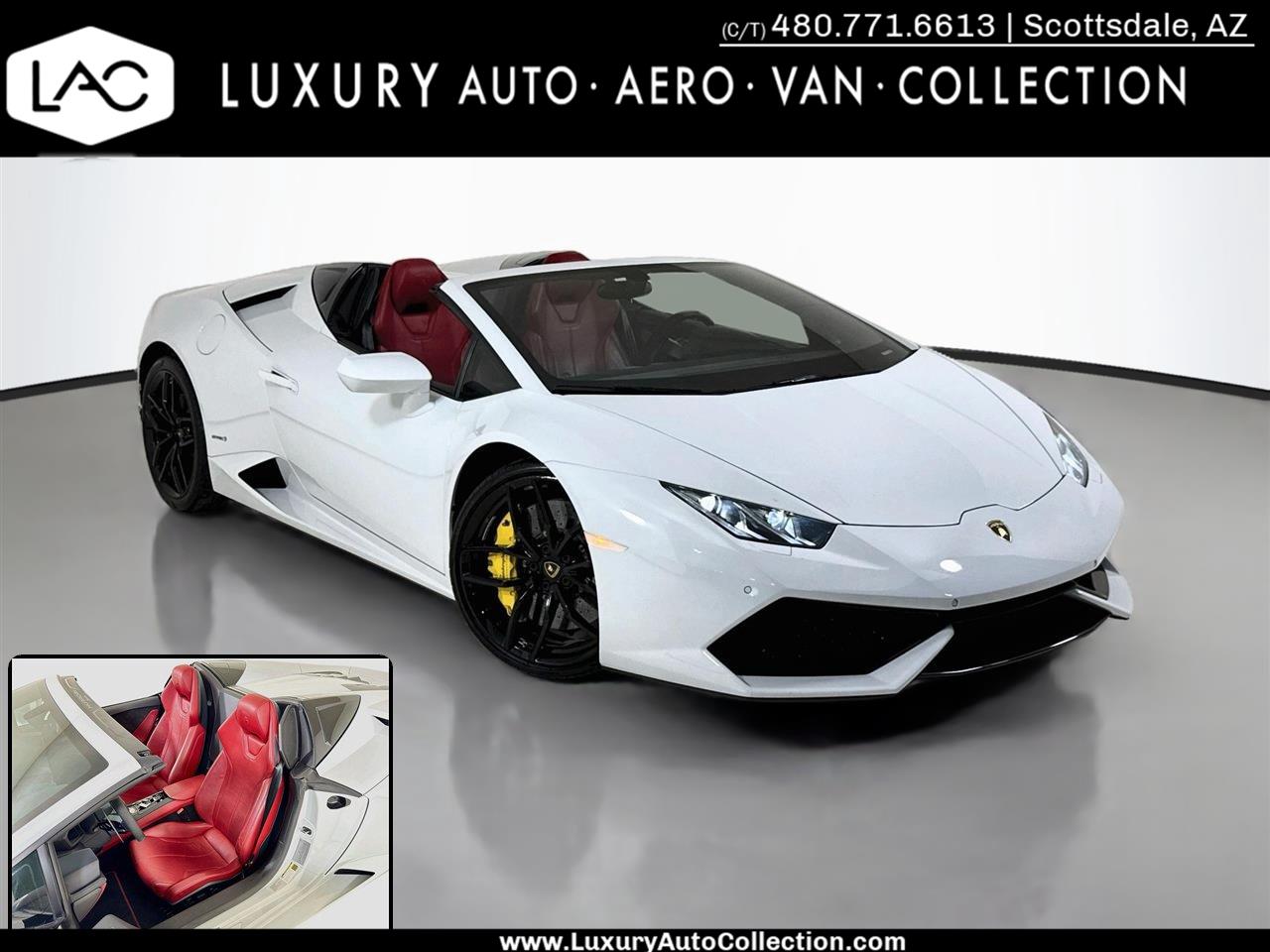 2016 Lamborghini Huracan LP 610-4 Spyder
