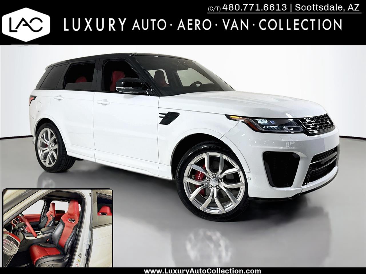  2022 Land Rover Range Rover Sport SVR AWD   