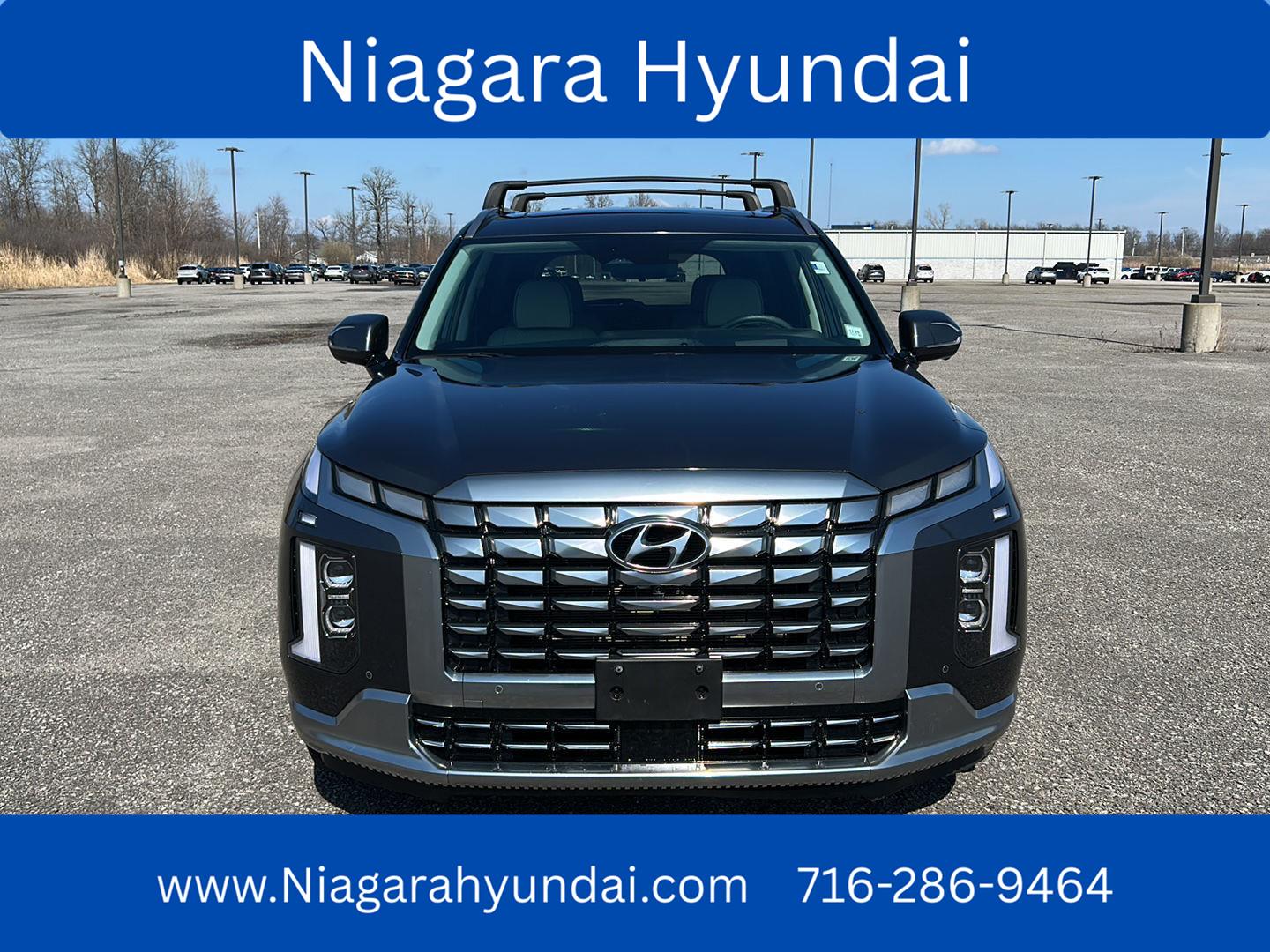 Gray (Steel Graphite) 2024 Hyundai Palisade Calligraphy AWD SUV / Crossover All-Wheel Drive Automatic