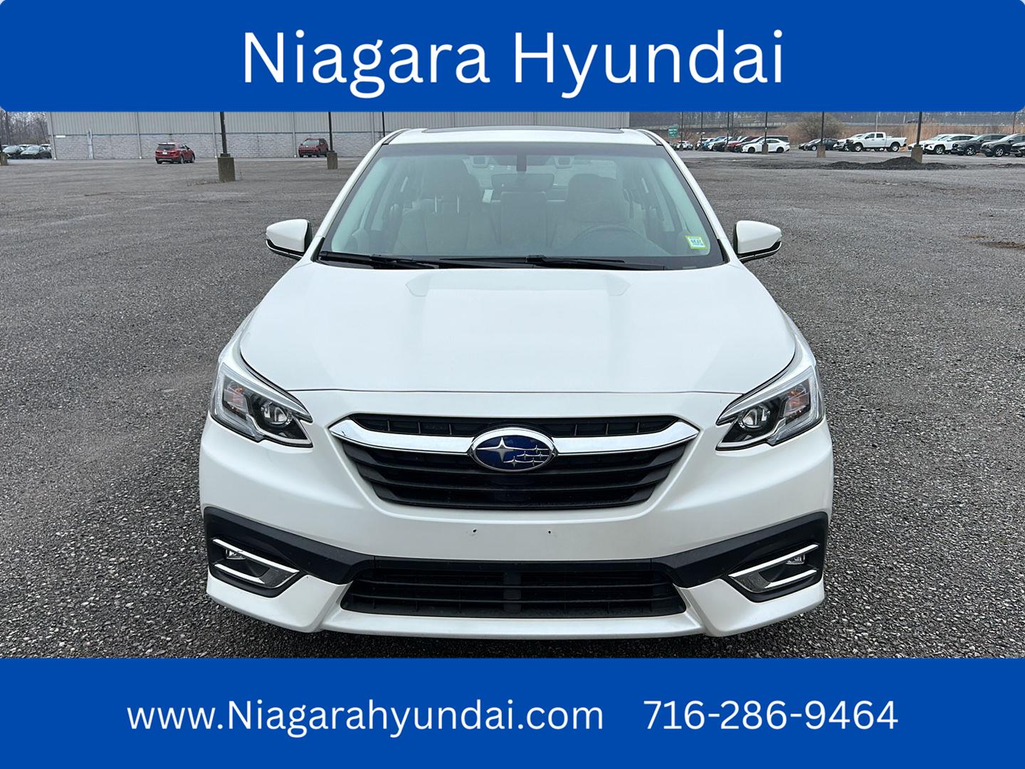 Crystal White Pearl 2021 Subaru Legacy Limited AWD Sedan All-Wheel Drive Continuously Variable Transmission