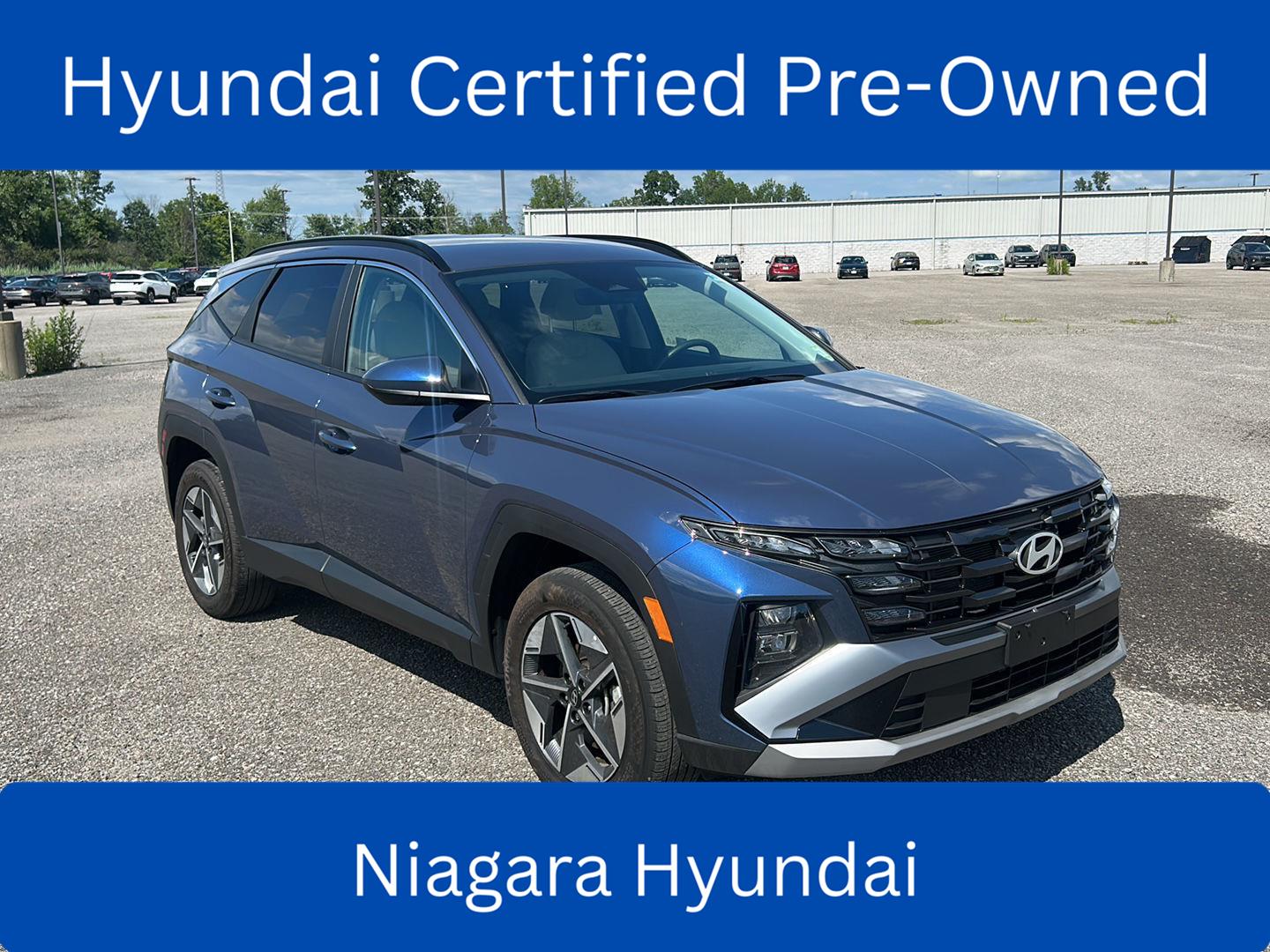 Atlantis Blue 2025 Hyundai Tucson SUV / Crossover All-Wheel Drive Automatic