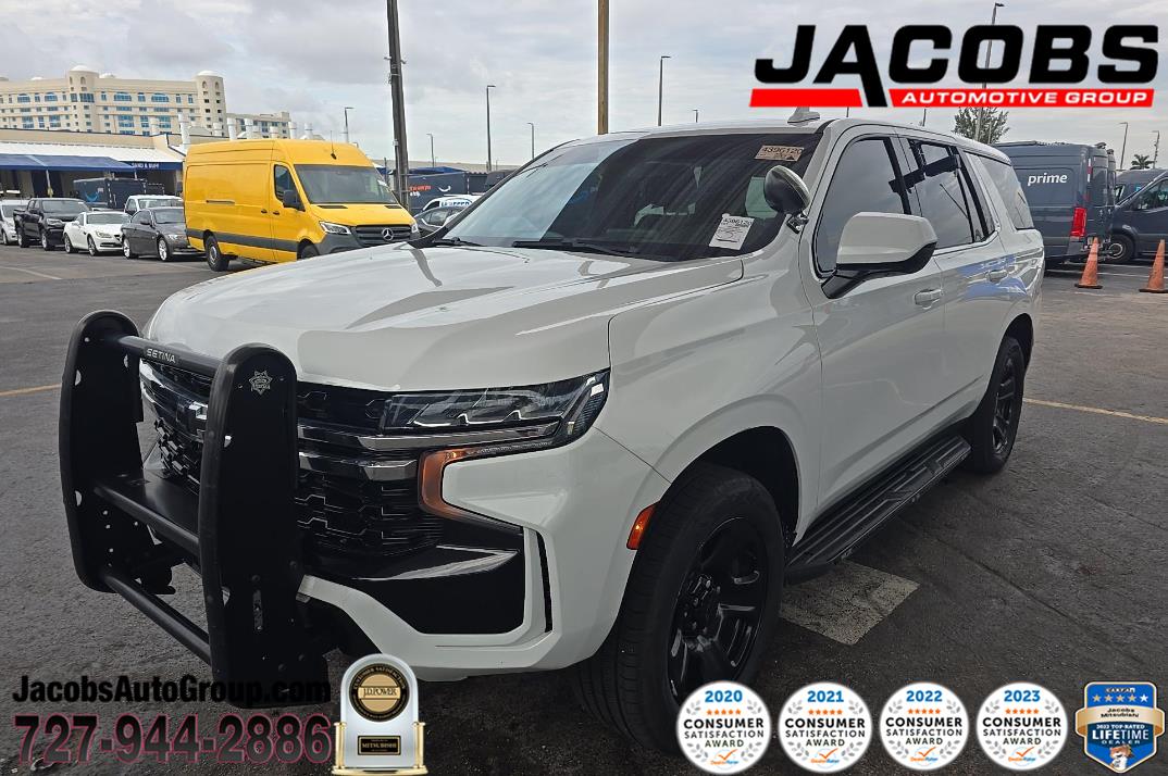Summit White 2021 Chevrolet Tahoe SUV / Crossover 4X2 Automatic