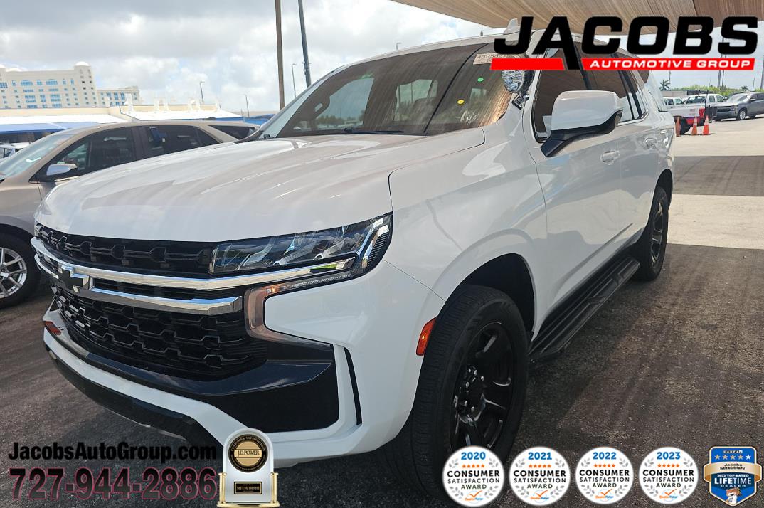 Summit White 2021 Chevrolet Tahoe SUV / Crossover 4X2 Automatic