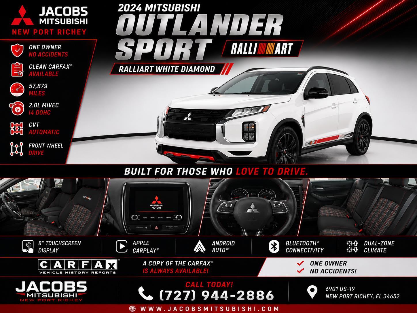 2024 Mitsubishi Outlander Sport 2.0 RALLIART AWC CVT's photo