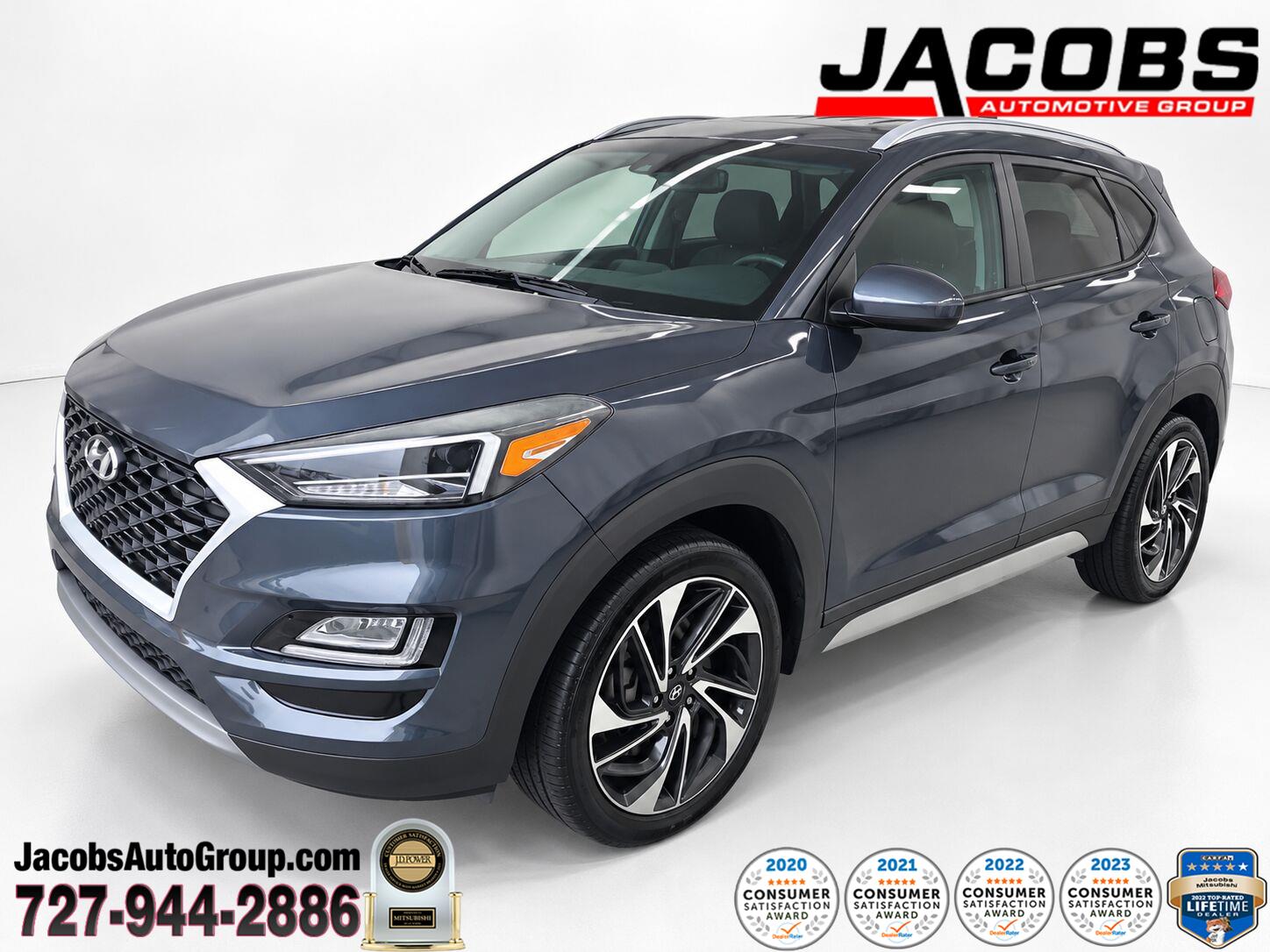 Dusk Blue 2020 Hyundai Tucson SUV / Crossover Front-Wheel Drive Automatic