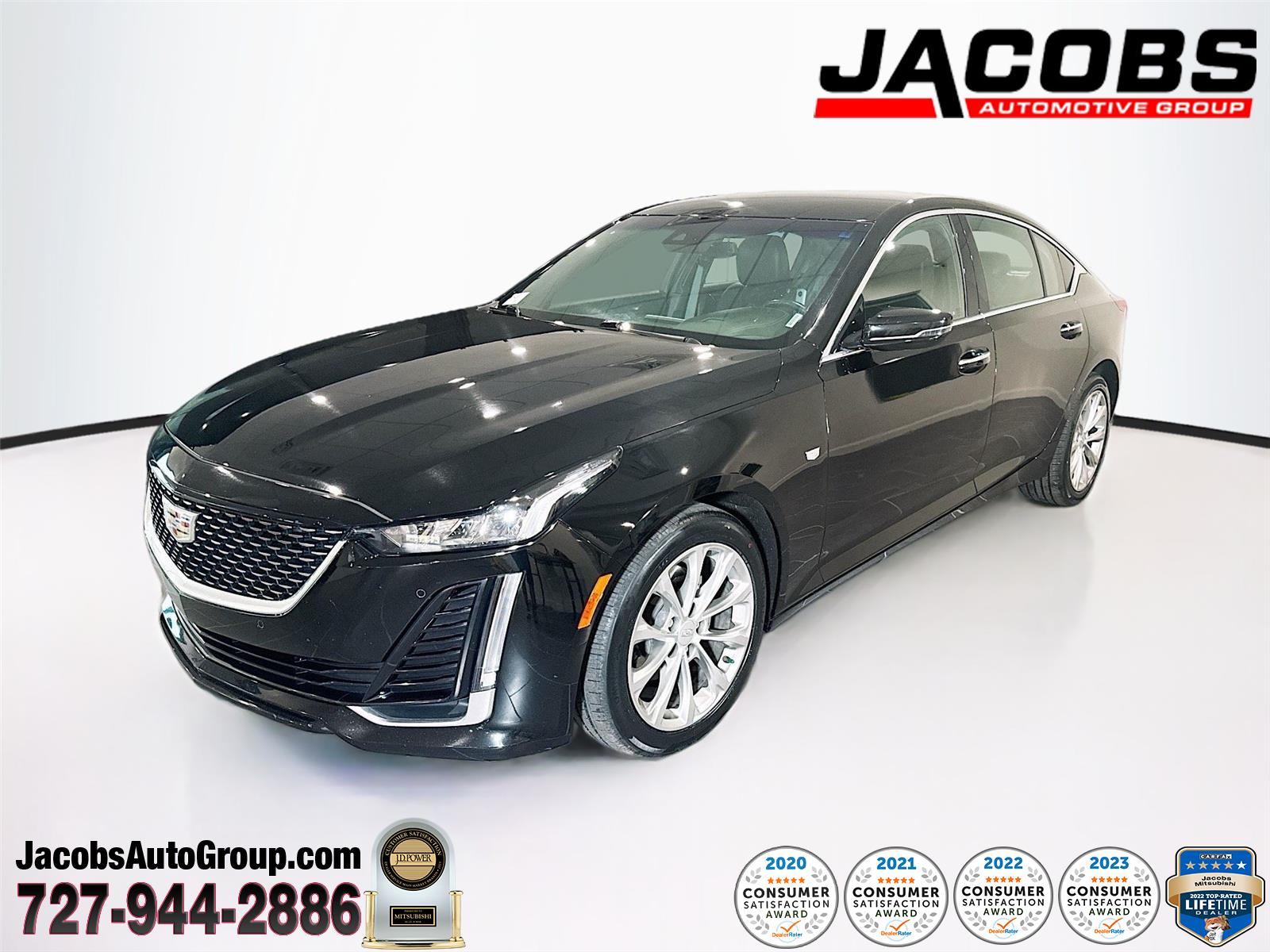 Black Raven 2024 Cadillac CT5 Premium Luxury AWD Sedan All-Wheel Drive Automatic