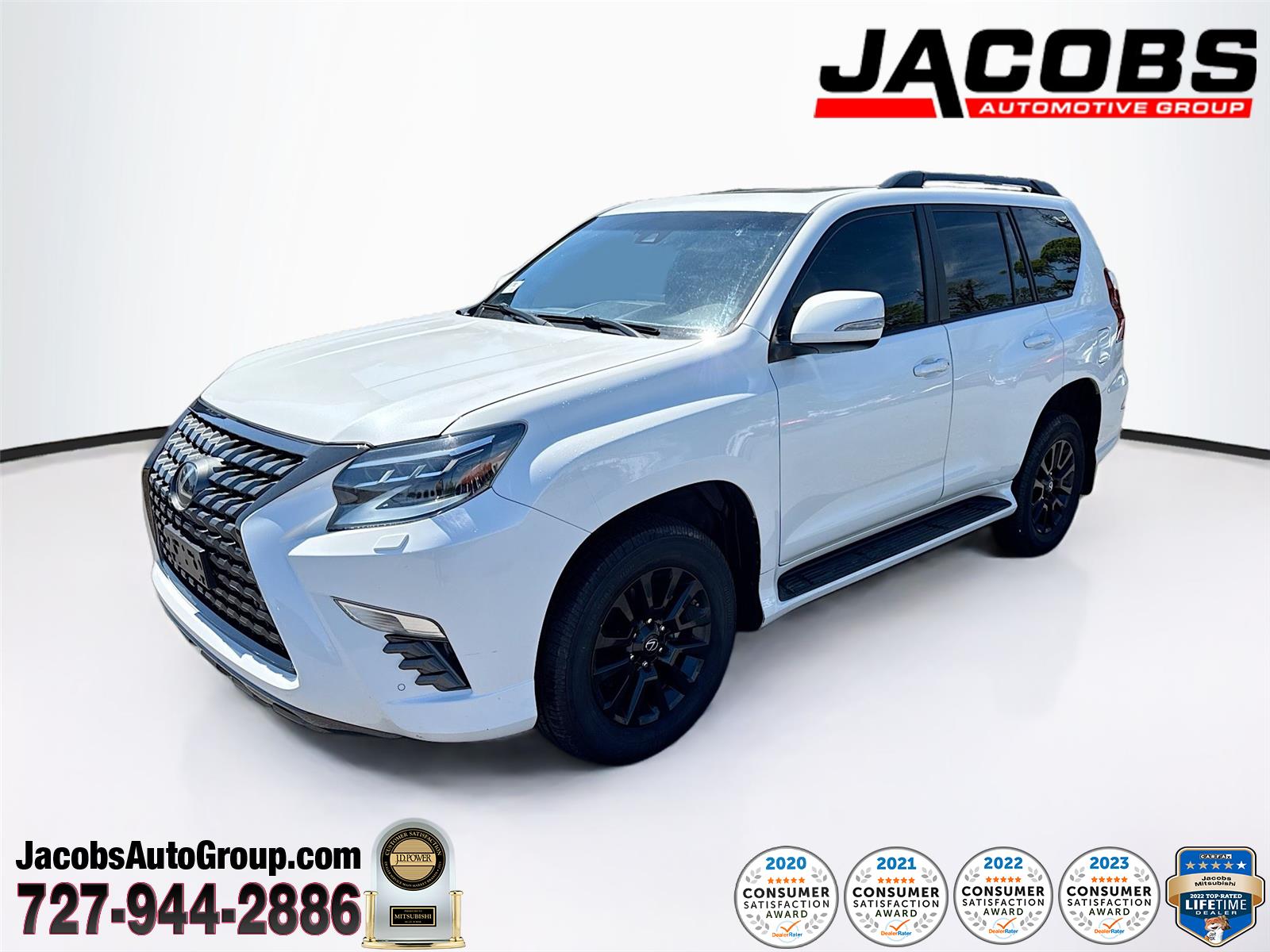 Starfire Pearl 2022 Lexus GX 460 AWD SUV / Crossover All-Wheel Drive Automatic